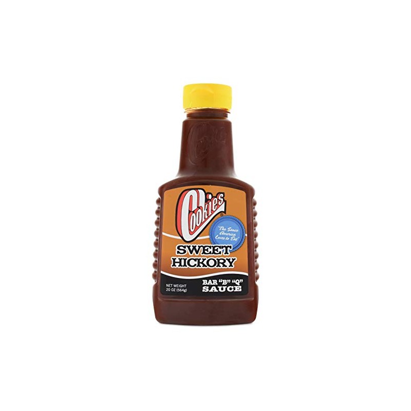 Cookies Sweet Hickory BBQ Sauce, 20 Ounce