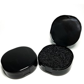 Limpiador de esponja de maquillaje, limpiador de brochas de maquillaje en seco, limpiador de sombra de ojos, interruptor de color, herramienta de limpieza de maquillaje, paquete de 2