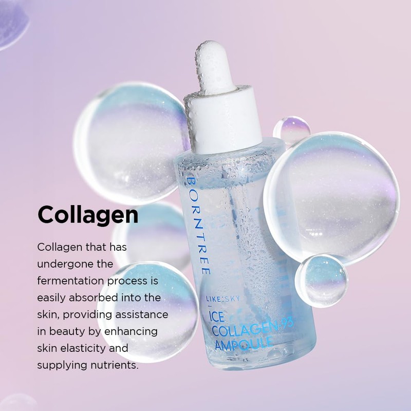 BORNTREE Like Sky Ice Collagen 93 Ampoule 1.69 fl oz/Marine