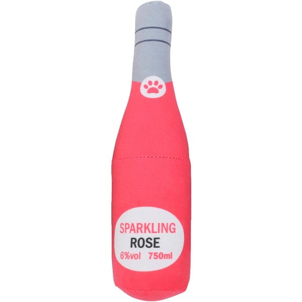 Squeaky Pet Plush Sparkling Rose Toy, 22cm 8.66inch, Squeaky Toy