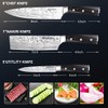 MOSFiATA Professional Chef Knife Set with German High Carbon Stainless
