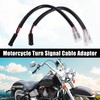 QUARKZMAN Motorcycle Turn Signal Cable Adapter Connector for Suzuki, Pack