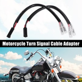 QUARKZMAN Motorcycle Turn Signal Cable Adapter Connector for Suzuki, Pack of 4