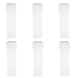 Edney 6 Pcs Translucent Stick Umbrella Waterproof Storage Bag, Wet Umbrella Bags Travel Umbrellas Sleeves Reusable Umbrella Carry Bag with Drawstring (28" x 7" for Stick Umbrella)