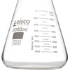 Erlenmeyer Flask, 2000mL - Wide Neck - ASTM, Dual Graduated