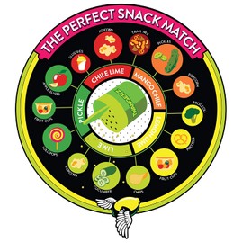 Twangerz Snack Topping, Pickle, 1 Gram Packets (Pack of 200)