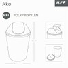 MSV AKO PP Tipping Bucket 5.5 L Saffron Yellow