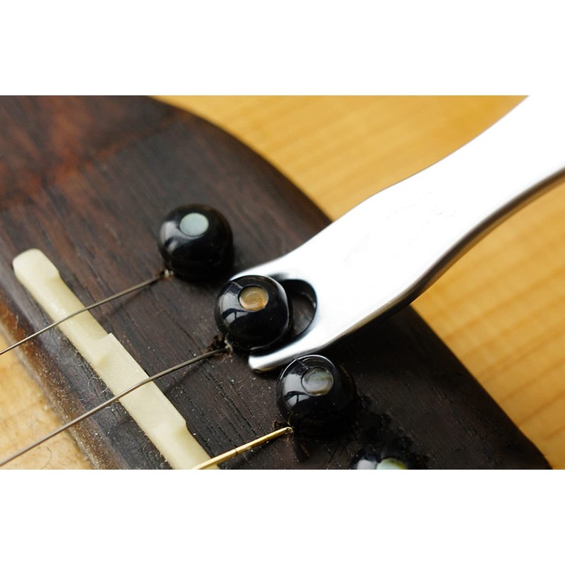 Zittop Acoustic Guitar Bridge Pins Puller Peg Remover - Strings