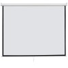 SEGAWE 120" 1:1 Projector Screen Matte Manual Pull Down White