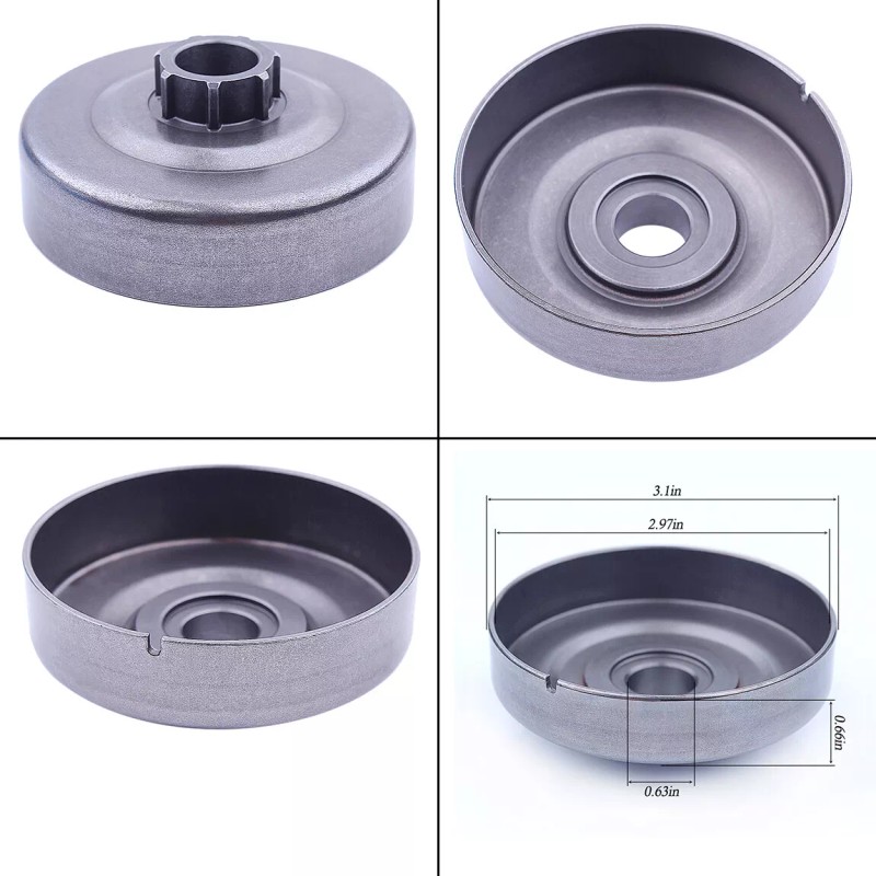 For STIHL Clutch Drum Rim Sprocket Oil pump For Stihl