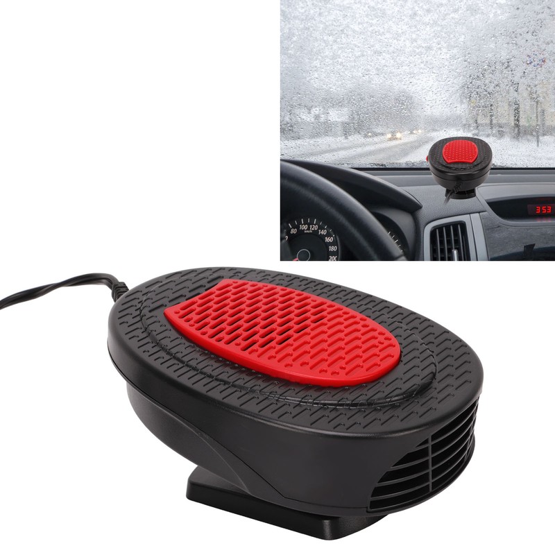 Car Heater 160-280W Portable Heating Cooling Modes 360 Degree Rotary