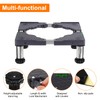 PATIKIL Mini Fridge Stand, 4 Strong Feet Laundry Stand Base