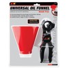 Performance Tool W4069 Hands-Free Funnel with Clamp - Prevents Spills,