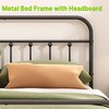 Kujielan Metal Bed Frame - Structurally Stable Heavy Duty Steel
