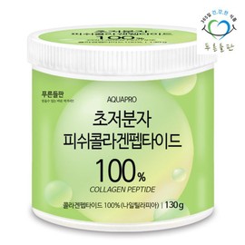 Blue Field 푸른들판 100% 초저분자 피쉬 어린 콜라겐 펩타이드 분말 130g 1통 Blue Field 100% Ultra-Low Molecular Fish Baby Collagen Peptide Powder 130g 1 Can