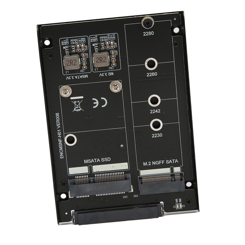 M.2 NGFF MSATA to SATA3 Adapter Card JBOD Mode 6Gbps