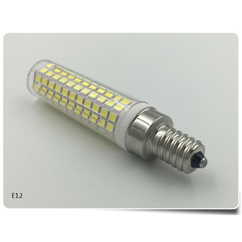 15W E12 LED Light Bulb Warm White 3000K, 136 LEDs