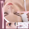 Lash Applicator | Efficient Eyelash Cluster Tweezers,Non Slip Precise Professional