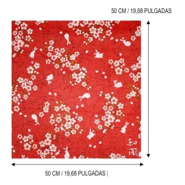 Tela Para Envolver Almuerzo, Regalo Pañuelo Estilo Japonés Furoshiki Envolver Almuerzo Regalo