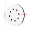 5 Inch 5/6/8 Holes Soft Sponge Cushion, Interface Buffer Pads,