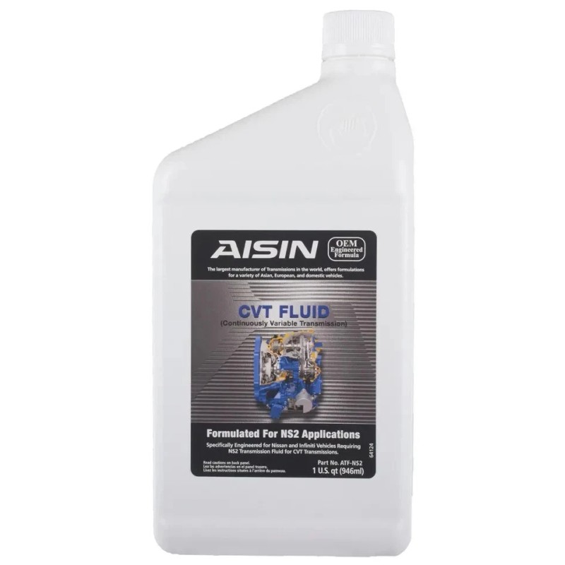 Aisin Continuously Variable Transmission NS-2 CVT 5 Quart Fluids For