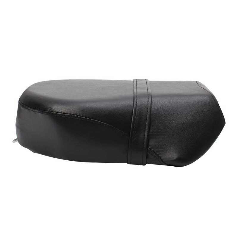 HIYOYO Motorcycle Rear Pillion Passenger Seat Pad with Belt For