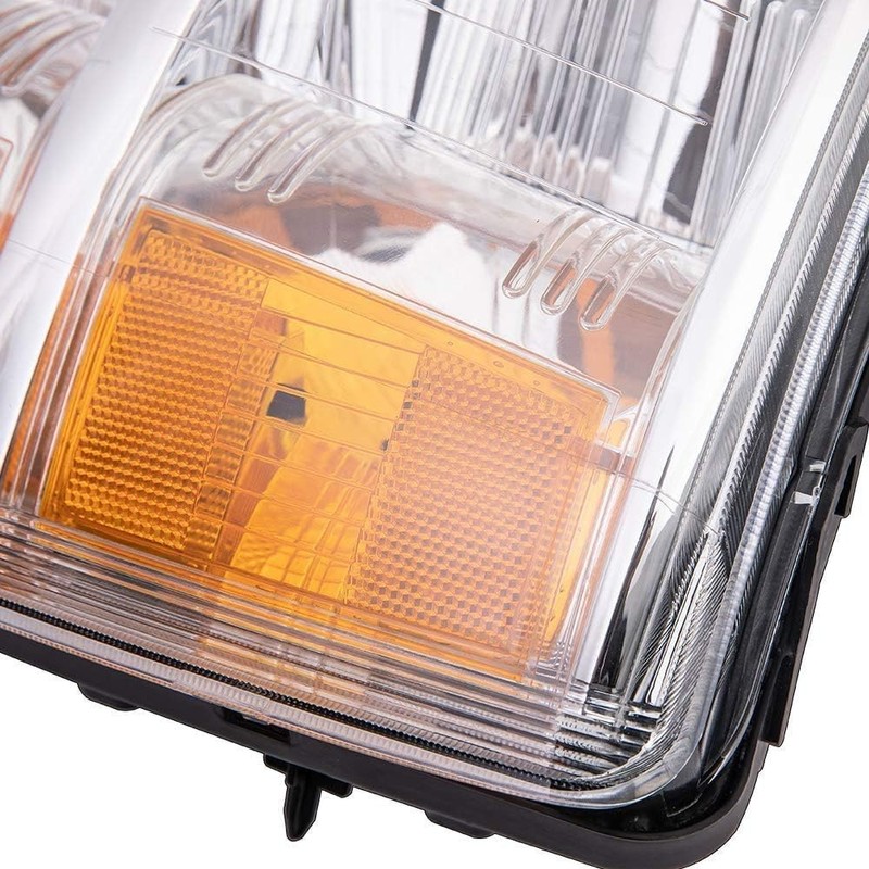 APSVE Headlights Assembly with Bulb & Wiring Harness compatible with
