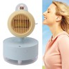 Mini Bear Cooling Fan USB Charging Misting Desktop Fan Table