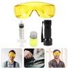 iplusmile 1set Fluorescent Oil Leak Detector Tool Kit High-efficiency Uv