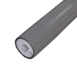 Rubber Foam Insulation Hose - 6ft Long, Black & White Mixed Color, 9x10mm for Water & Air Conditioning Hose, Fitness Grip Support