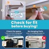 Upgraded Invisible Baby Proofing Cabinet Latch Locks (10 Pack) -