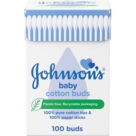 Johnson's Cotton Buds (100 Buds) - Pack of 6
