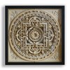 Mandala Wall Art For Middle Eastern Decor Carved Rustic Wall