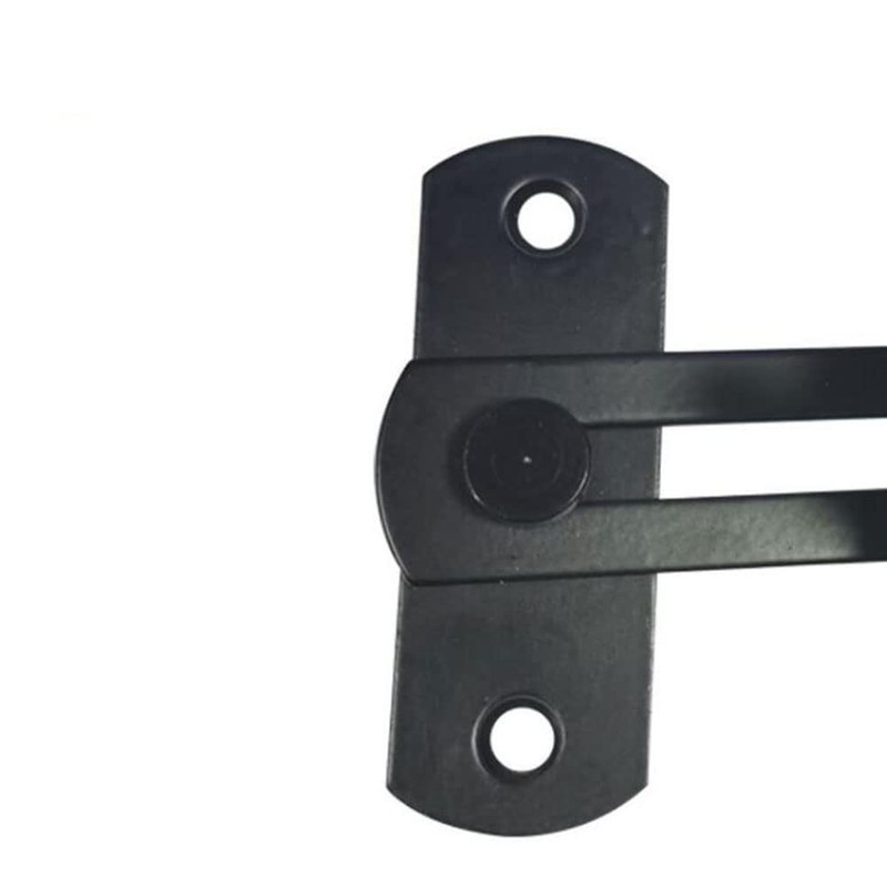 KAFENDA Barn Door Bathroom Lock Flip Pocket Door Lock Screen