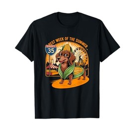 Minnesota State Annual Fair Corn Dog Dachshund Costume T-Shirt