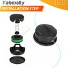 DWO1DT995 Replacement Trimmer Head Cap+Spring+Base Compatible with Dewalt DCST920 DCST922