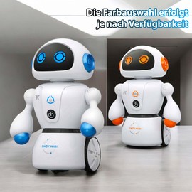 njoyn 2.4GHz RC Remote Control Robot with Dance, Sound and Music Functions as well as Maze Mode and Much More, Long Playtime for Fun and Learning Combined, Boys and Girls