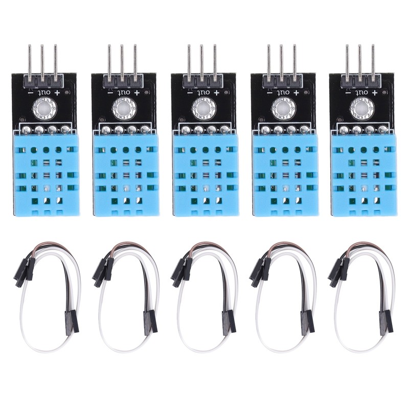 5PCS Temperature Humidity Sensor High Sensitivity Anti Interference Digital Sensor
