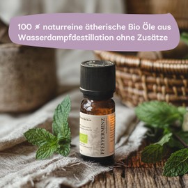 Roothouse-Organics Organic Peppermint Oil - 100% Natural Essential Oil - Mentha Piperita