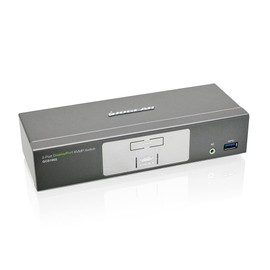 IOGEAR 2-Port 4K UHD DisplayPort KVMP Switch with USB 3.0 Hub (TAA Compliant)