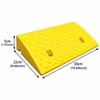 Threshold Ramp for Smooth Access – Non-Slip Plastic Transition Ramp