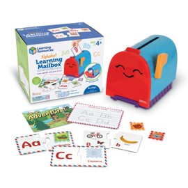 Learning Resources Learning Resources Alphabet Learning Mailbox, 62 Pieces, Ages 4+, Preschool Toys, Preschool Learning Activities, Kindergarten Toys