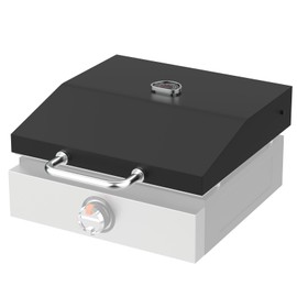 17 inch Griddle Lid for Blackstone 17 inch Griddle Hood 1832 Adventure Ready Tabletop Griddle, for Blackstone 1971 17 inch Griddle Accessories,Blackstone 17 inch Hard Cover &Blackstone Lid Replacement