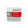 Würth 8949180 NASTRO Specchio Bianco Larghezza 19 mm e lunghezza