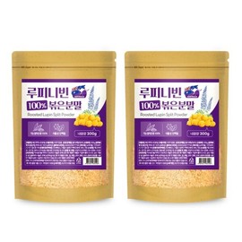 루피니빈 콩 볶은분말 100 식물성 단백질 루핀분말 300g 2개 Lupin Bean Roasted Powder 100 Plant-Based Protein Lupin Powder 300g x 2
