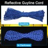PATIKIL 65 Feet Reflective Guyline Camping Paracord, 2Pcs 2mm Tent