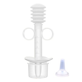 LINGYU Pet Syringe Pet Feeder Medical Protection Small Animal Feeding Drug Dropper Oral Syringe [2-Pack]