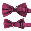 axy Father-son partner look bow tie, already tied, in various