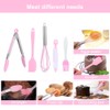 5Pcs/Set Silicone Kitchen Cooking Tool Scraper Eggs Beater Decorating Pen