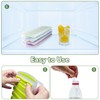 Lily's Home Silicone Ice Cube Tray with Lid Set of